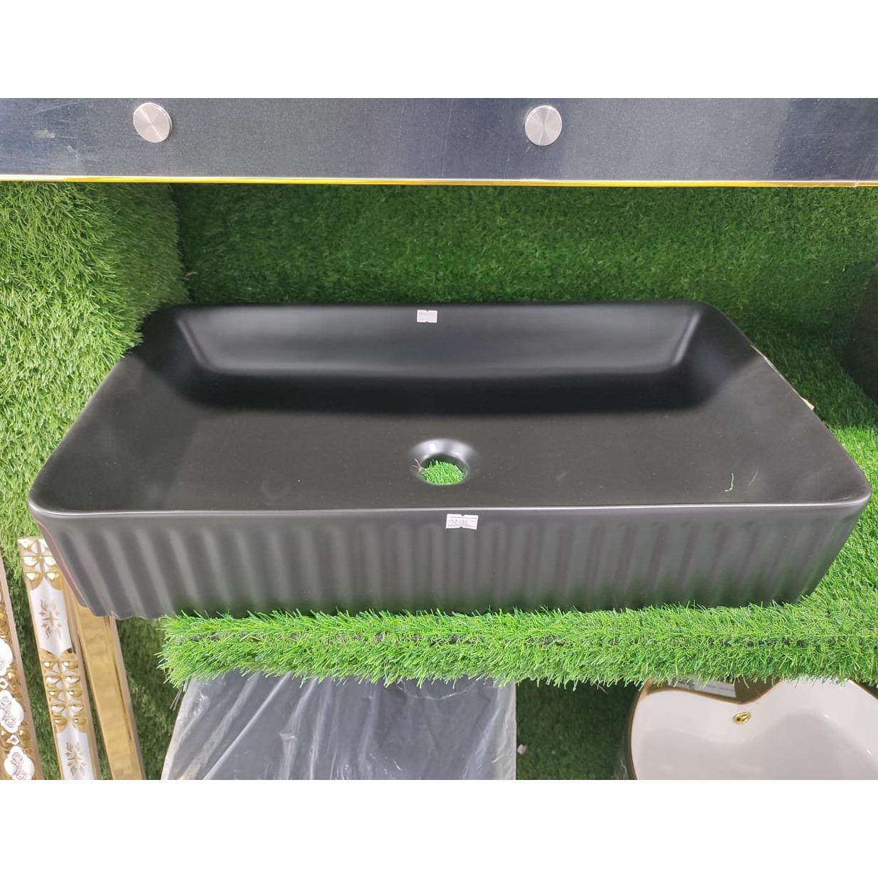 ART BASIN 600 MM LINE MATT BLACK