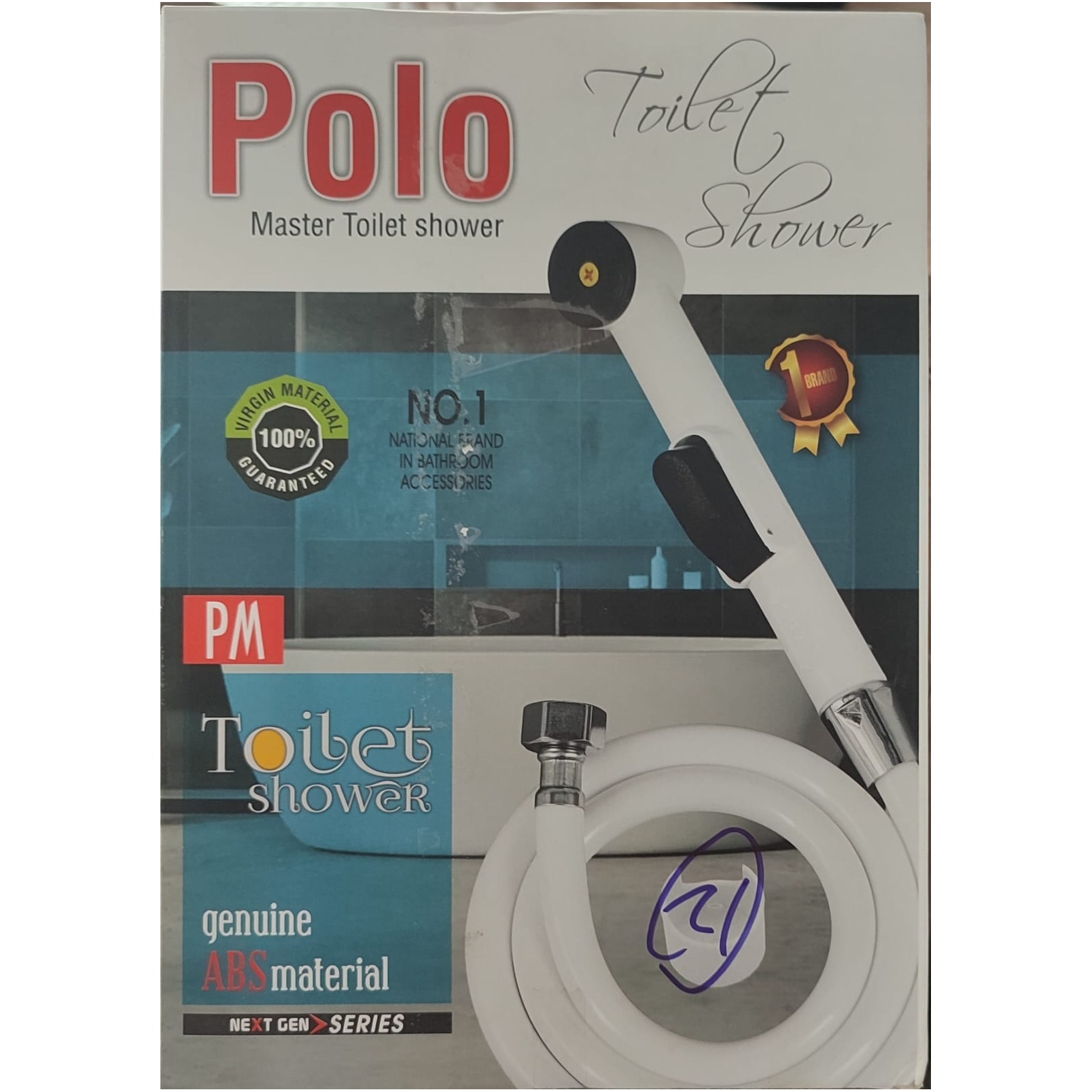 Toilet Shower Complete CP Polo